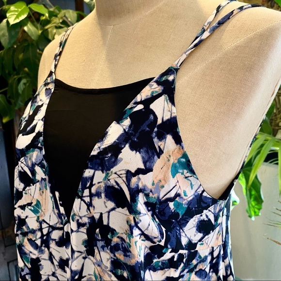 Anthropologie mesh bib shift dress - Picture 7 of 10